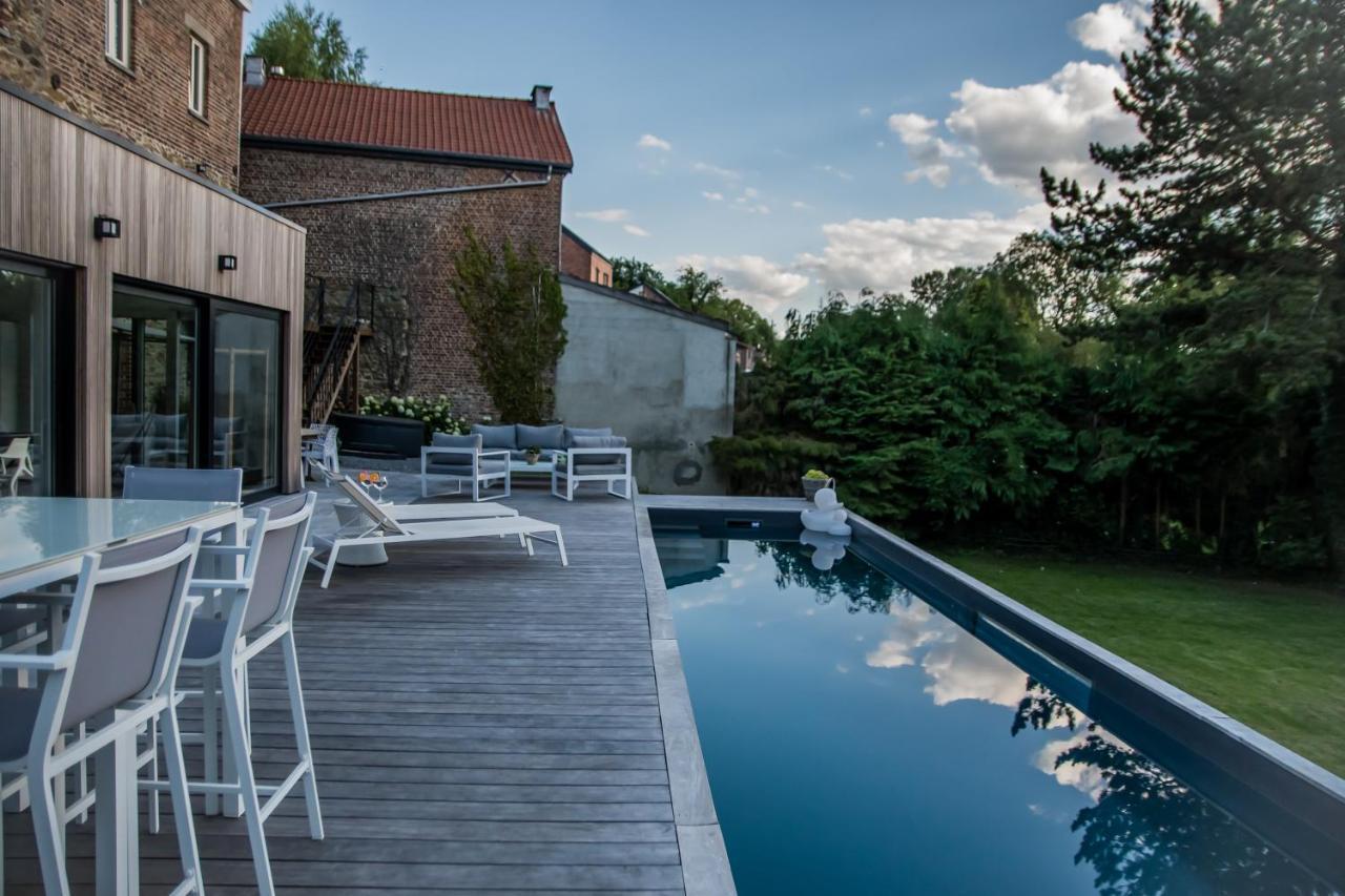 Au Calme de Hosdent Braives Exterior foto