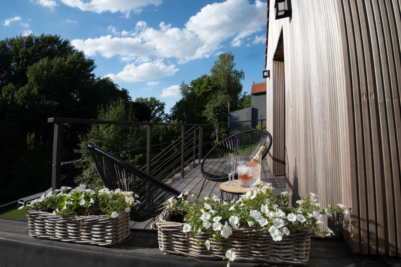 Au Calme de Hosdent Braives Exterior foto